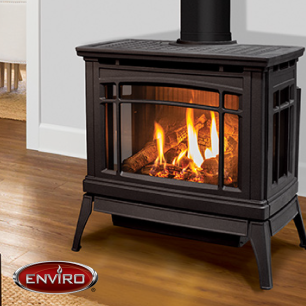 Enviro Westley Cast Iron Direct Vent Gas Stove