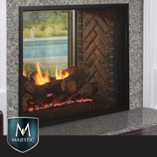 Majestic Outdoor Gas Fireplaces