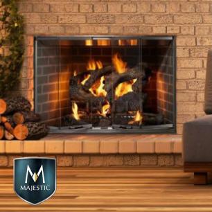 Majestic Outdoor Wood Fireplaces
