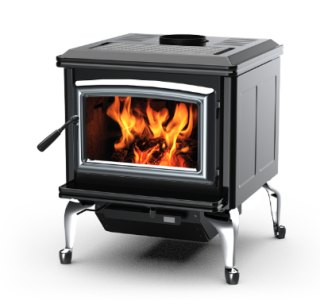 SUPER CLASSIC LE WOOD STOVE, EBONY BLACK