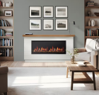 ALLUSION EDGE 50" ELECTRIC FIREPLACE 