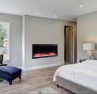 ALLUSION PLATINUM 50" ELECTRIC FIREPLACE 