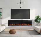 ALLUSION SLIM 60" ELECTRIC FIREPLACE 