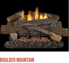 18" GLOW-RAMP BURNER W/ EMBERS, ELECTRONIC NG F0039