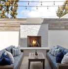 COURTYARD 36" OUTDOOR GAS FIREPLACE (NO REFRACTORY) NG 