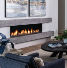 ENCLAVE 60" LINEAR DIRECT VENT GAS FIREPLACE, IPI PF2, NG