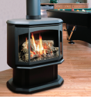 SENTINEL FDV350 FREE STANDING DIRECT VENT GAS STOVE, PROFLAME 1 IPI, NG