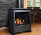 VANTAGE FDV451 FREE STANDING DIRECT VENT GAS STOVE, MILLIVOLT, LP