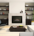 LOFT MEDIUM VENT FREE FIREPLACE INSERT, MILLIVOLT, NG (28K BTU)