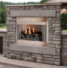 CAROL ROSE 42" PREMIUM GAS FIREPLACE, MILLIVOLT, LP