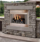 CAROL ROSE 36" PREMIUM GAS FIREPLACE, IPI, NG