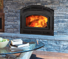 PIONEER II EPA CERTIFIED WOOD BURNING FIREPLACE -ARCH DOOR