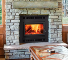 PIONEER III EPA CERTIFIED WOOD BURNING FIREPLACE -RECTANGLE DOOR