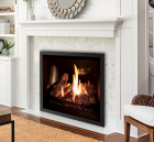Q3 GAS FIREPLACE W/ LOG SET & STEEL FACE (NO LINER) - IPI, NG 