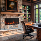 SCION 43" LINEAR ELECTRIC FIREPLACE 