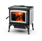 VISTA CLASSIC LE2 WOOD STOVE, EBONY BLACK