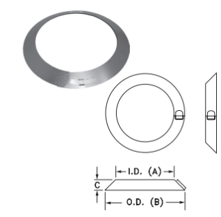 10 BVENT ADJUSTABLE STORM COLLAR BV