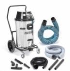 1107-3 15 Gallon Rovac 3-Motor Stainless Steel Vacuum