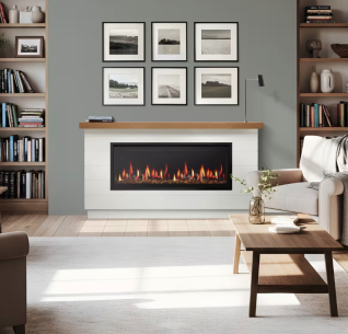  ALLUSION EDGE 50" ELECTRIC FIREPLACE 