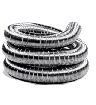 3"X 30' ALUMINUM FLEX LINER ONLY 