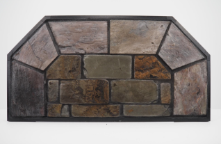 COLONIAL EDGE 40X40 MONTANA FLAG STONE STANDARD HEARTH BOARD DL TYPE II