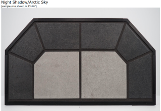 CLASSIC EDGE 36X36 ARCTIC SKY STANDARD HEARTH BOARD DL TYPE II
