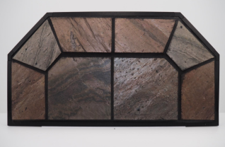 COLONIAL EDGE 18X48 COPPER SLATE (POLISHED) HEARTH EXTENTION TYPE II