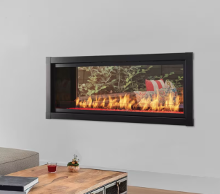 ARTISAN 48" VENT FREE SEE THRU LINEAR GAS FIREPLACE, IPI, LP