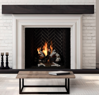 ASHLAND 42" WOOD BURNING FIREPLACE 