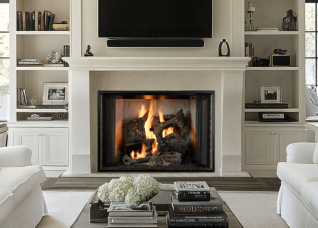 36" BILTMORE WOOD BURNING FIREPLACE 