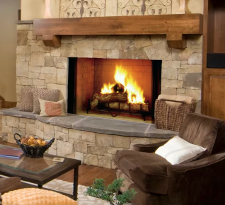 BILTMORE 36" WOOD BURNING FIREPLACE W/ TRADITIONAL BRICK (WHILE SUPPLIES LAST)