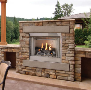 CAROL ROSE OUTDOOR HARMONY BURNER 30" STAINLESS STEEL, IPI, NG  