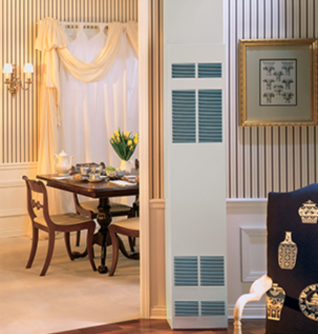 B-VENT COUNTERFLOW WALL FURNACE, ELECTRONIC PILOT, 40000 BTU, NG