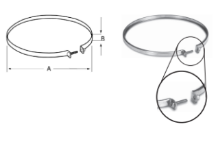 5T LB  5" LOCKING BAND 