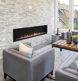 LOFT 46" LINEAR DIRECT VENT FIREPLACE, MILLIVOLT, NG