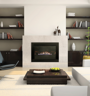 LOFT SMALL VENT FREE FIREPLACE INSERT, MILLIVOLT, NG (10K BTU)
