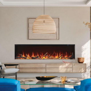 ASTOUND 74" FLEXMOUNT ELECTRIC FIREPLACE