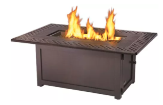 KENSINTON RECTANGLE PATIOFLAME TABLE