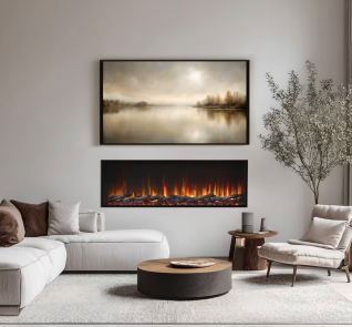 SCION 55" LINEAR ELECTRIC FIREPLACE 