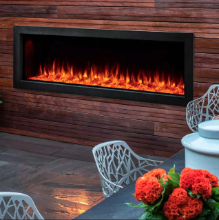 SIMPLIFIRE FORUM 55" OUTDOOR ELECTRIC FIREPLACE