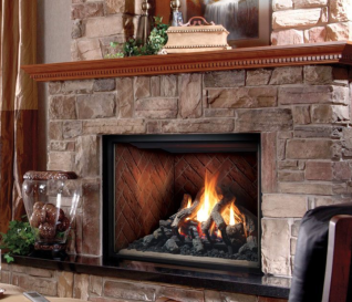 SOLACE 36" ZERO CLEARANCE DIRECT VENT GAS FIREPLACE, IPI, LP