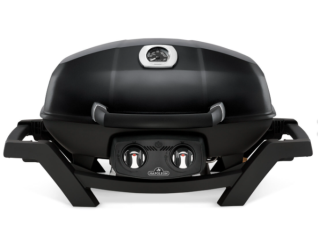 TRAVELQ PRO285 PORTABLE LP BLACK GRILL 12,000 BTU'S COOKING AREA 285 SQ INCHES