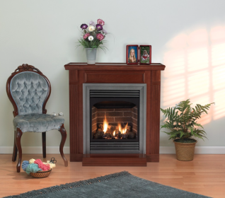 VAIL 24" PREMIUM VENT FREE PREMIUM FIREPLACE, MILLIVOLT, NG