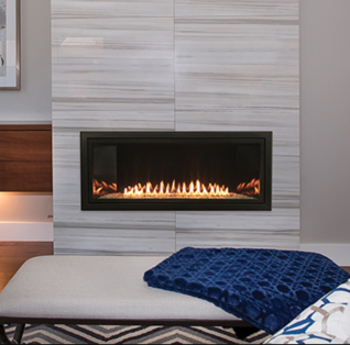 BOULEVARD 36" LINEAR VF FIREPLACE, INCLUDES BARRIER, THERMOSTAT REMOTE, IP, NAT