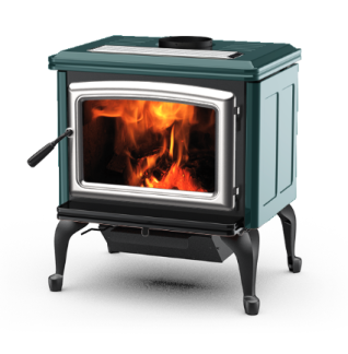VISTA CLASSIC LE2 WOOD STOVE, EVERGREEN