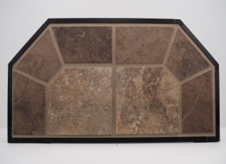 CLASSIC EDGE 36X36 DESERT CANYON CORNER HEARTH BOARD TYPE II