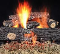  24" FIRESIDE REALWOOD REFRACTORY CEMENT LOG SET (ORDER HEARTH KITS SEPARATELY)