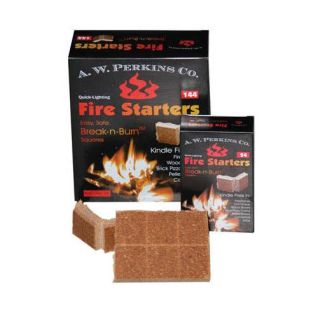  BREAK N BURN FIRESTARTERS. **SOLD AS EACHES** 12/CS