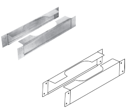 4" OVAL BVENT FIRESTOP SPACER BV