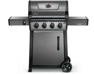 FREESTYLE 425 LP 4 BURNER GRAPHITE GRAY GRILL 38,000 BTU'S COOKING AREA 570 SQ INCHES 